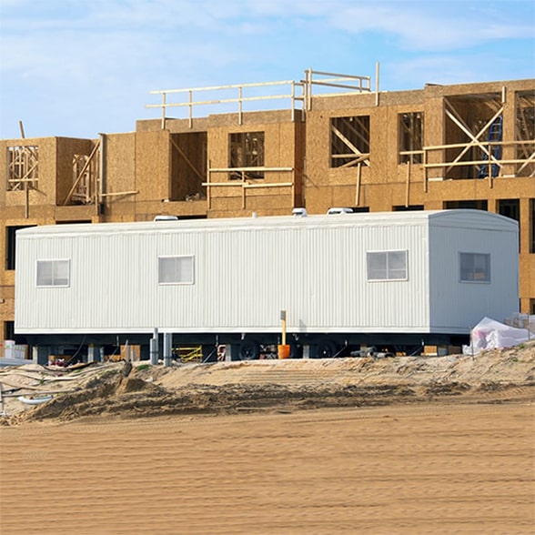 our construction & jobsite shower trailers can be equipped with private shower stalls and locking doors for added privacy and security